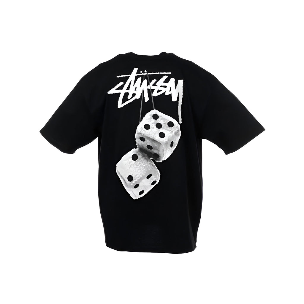 Stussy Fuzzy Dice Tee Black - Hype World