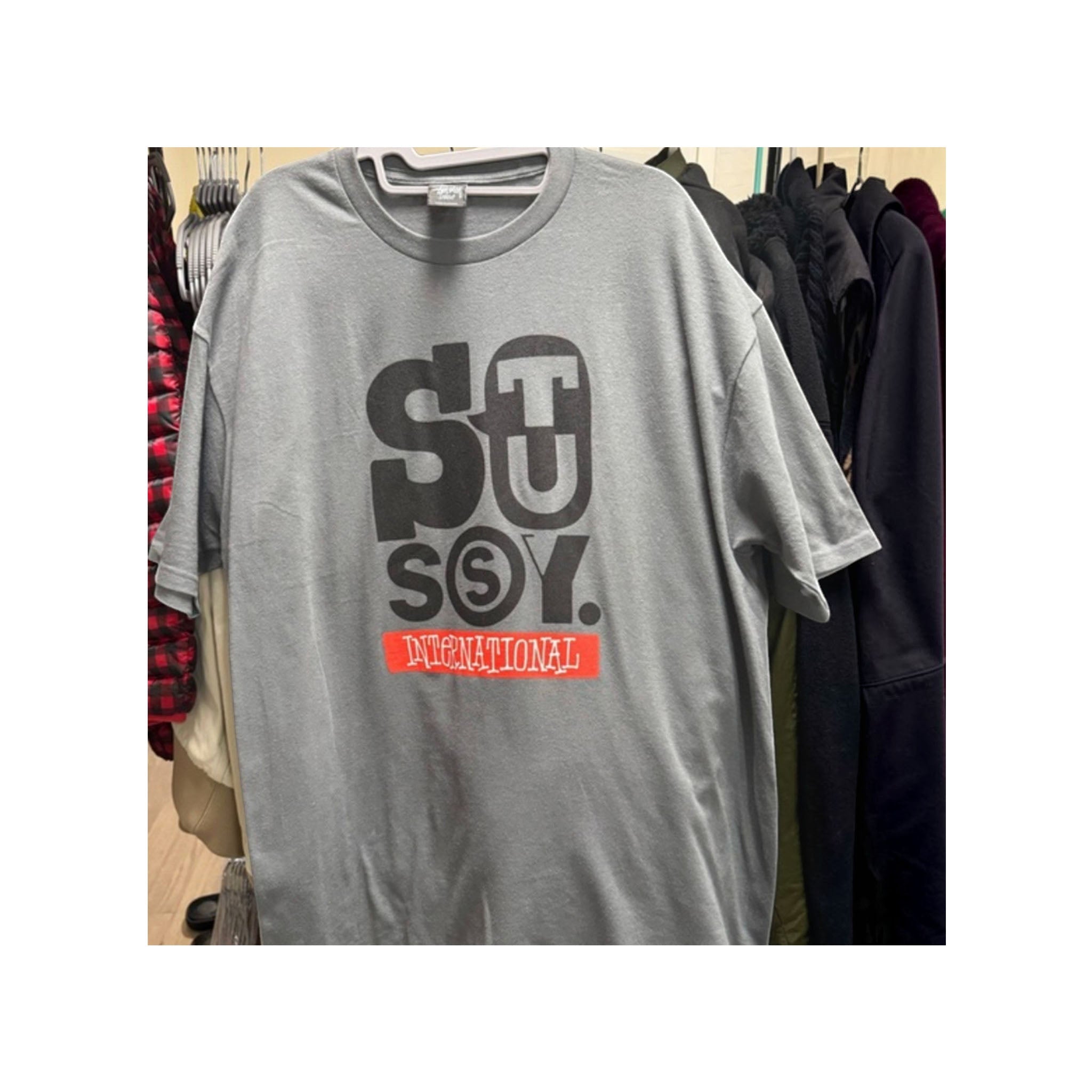 Stussy International T-Shirt "Grey" - Hype World