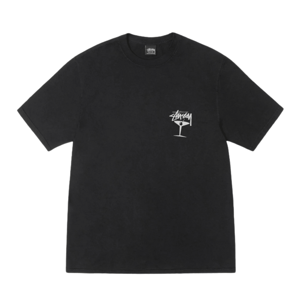 Stussy Martini Tee Dye Pigmented Black - Hype World