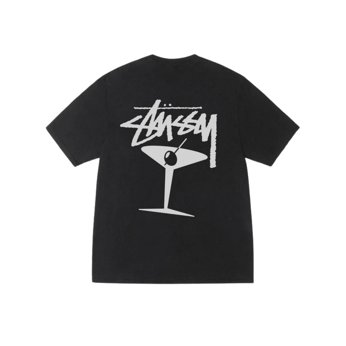 Stussy Martini Tee Dye Pigmented Black - Hype World