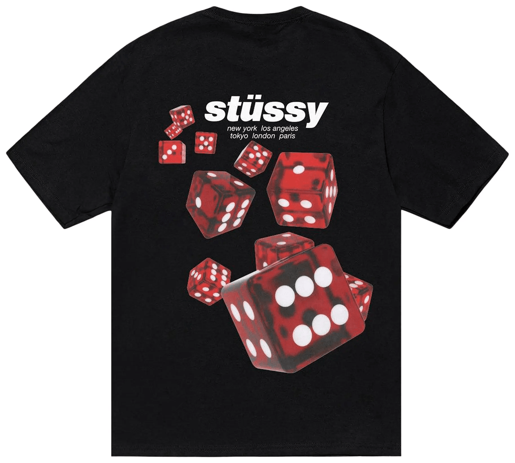 Stussy Rollers Tee (Black) - Hype World
