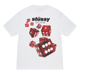 Stussy "Rollers Tee" White - Hype World