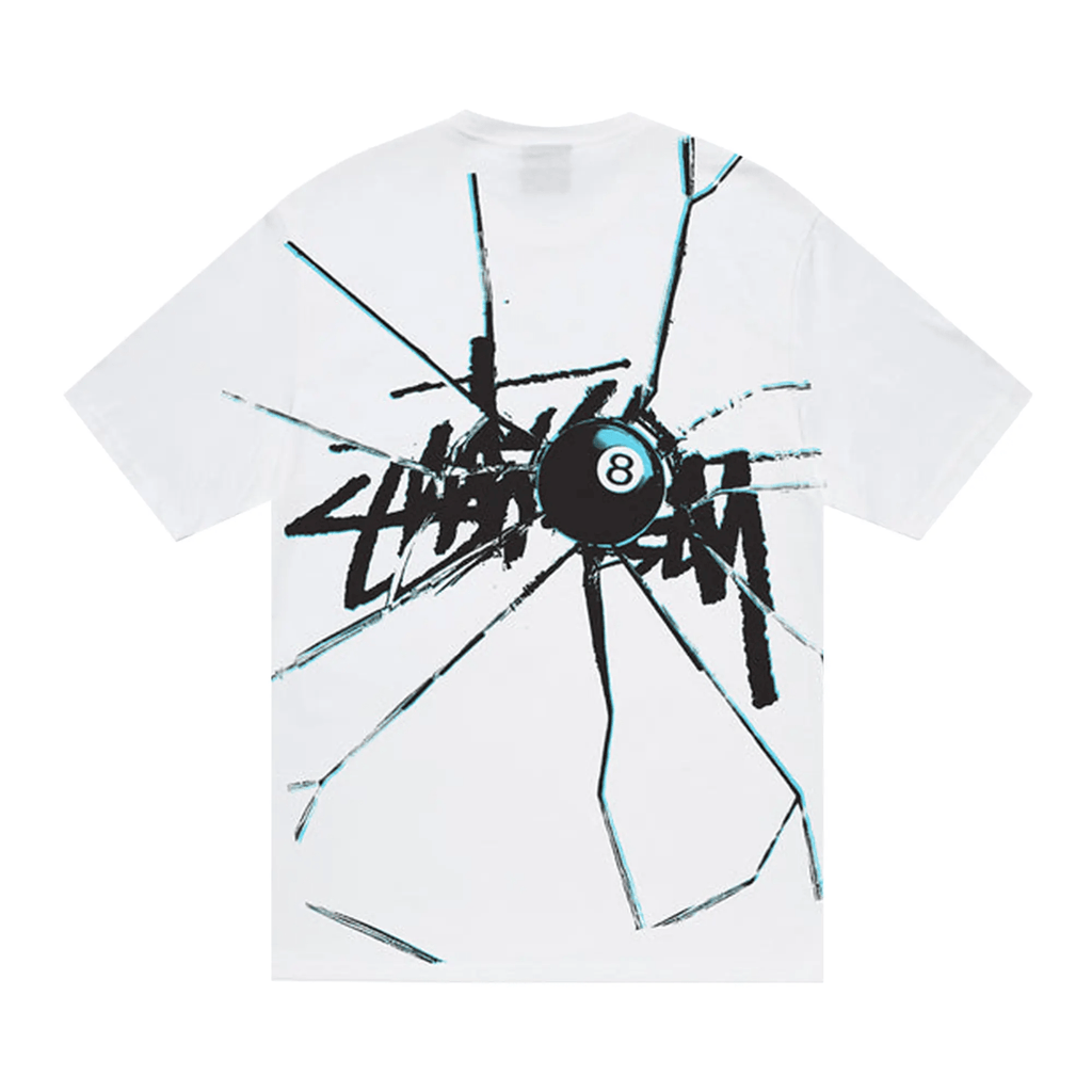 Stussy Shattered Tee "White" - Hype World