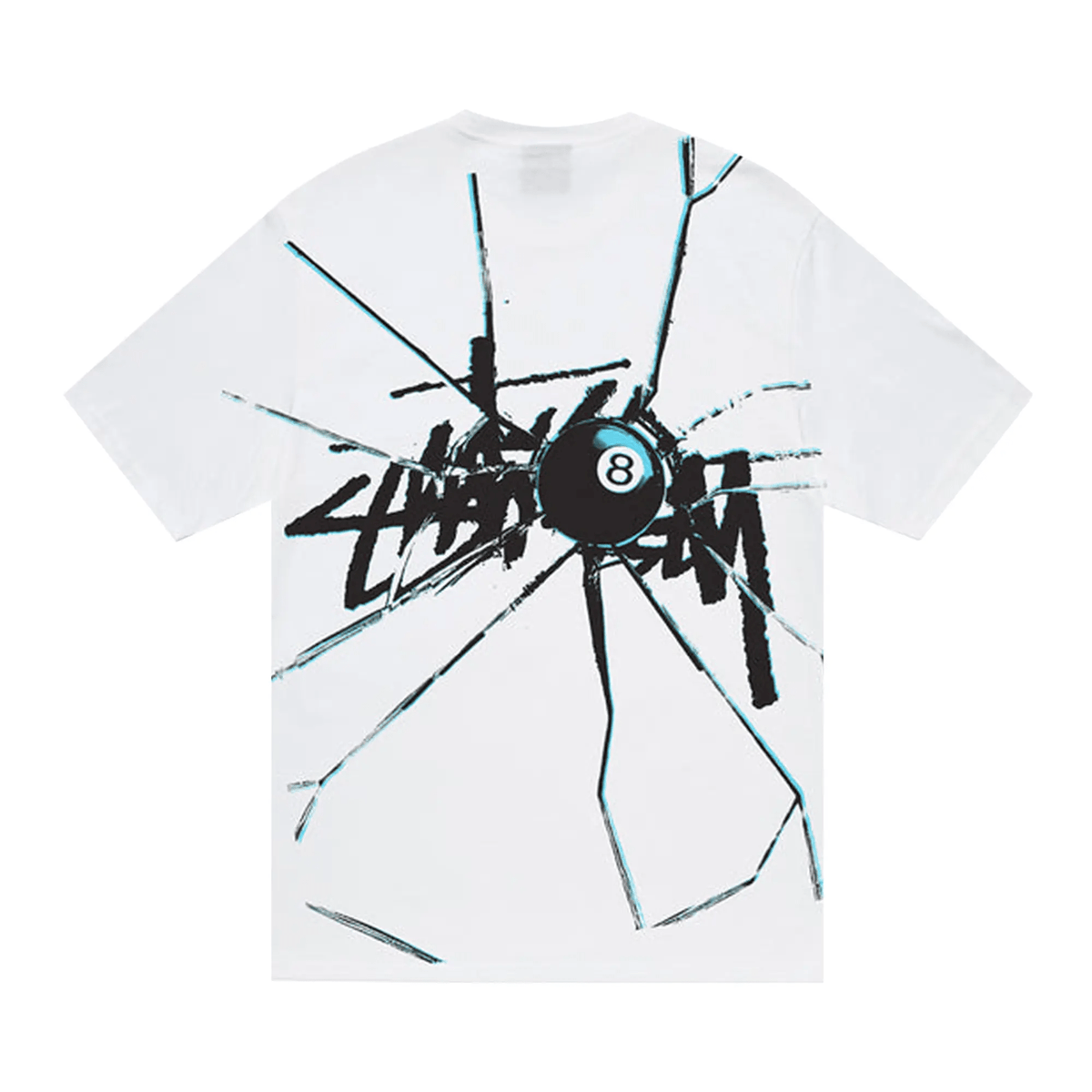 Stussy Shattered Tee "White" - Hype World
