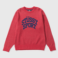 Stussy Sport Sweater "Red" - Hype World