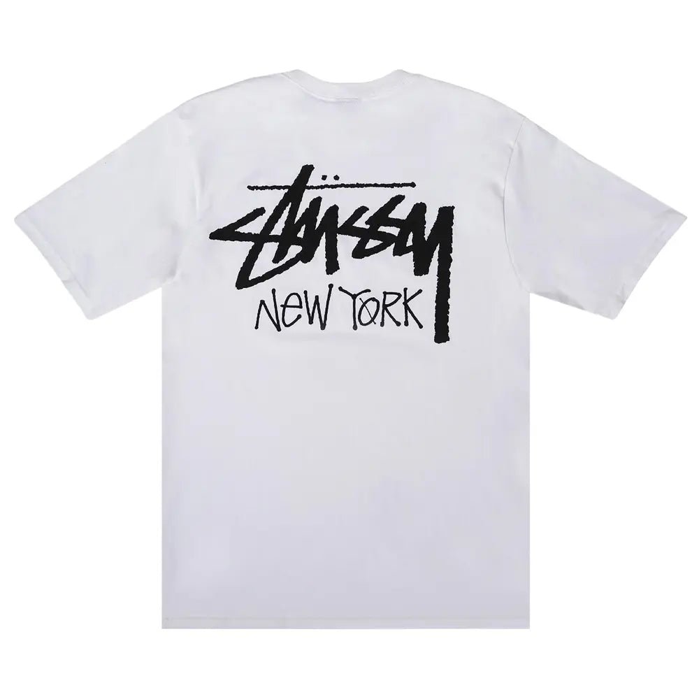 Stussy Stock New York Tee "White" - Hype World