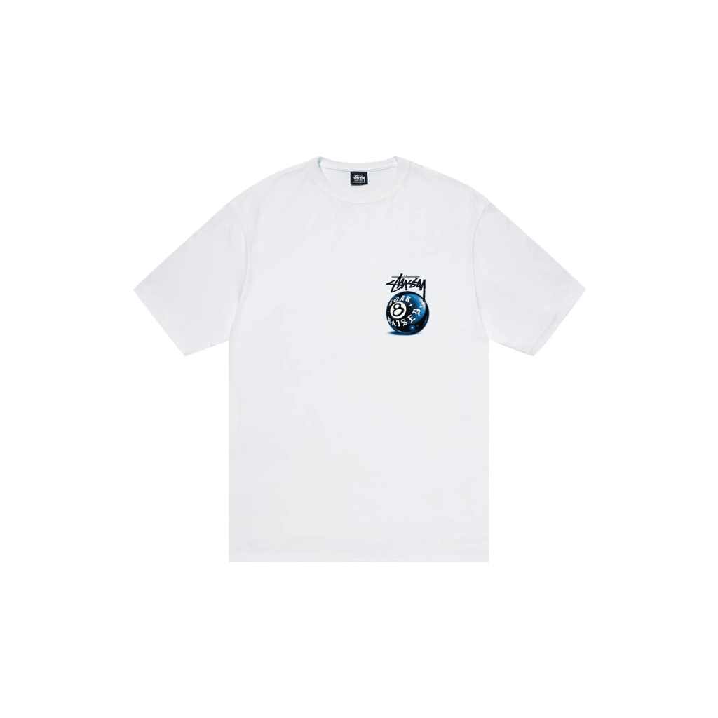 Stussy x Born X Raised 8 Ball Tee 'White' - Hype World