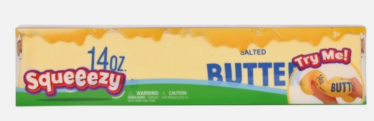 Sunny Days Entertainment Squeezy Butter Sensory Fidget Toy - Hype World