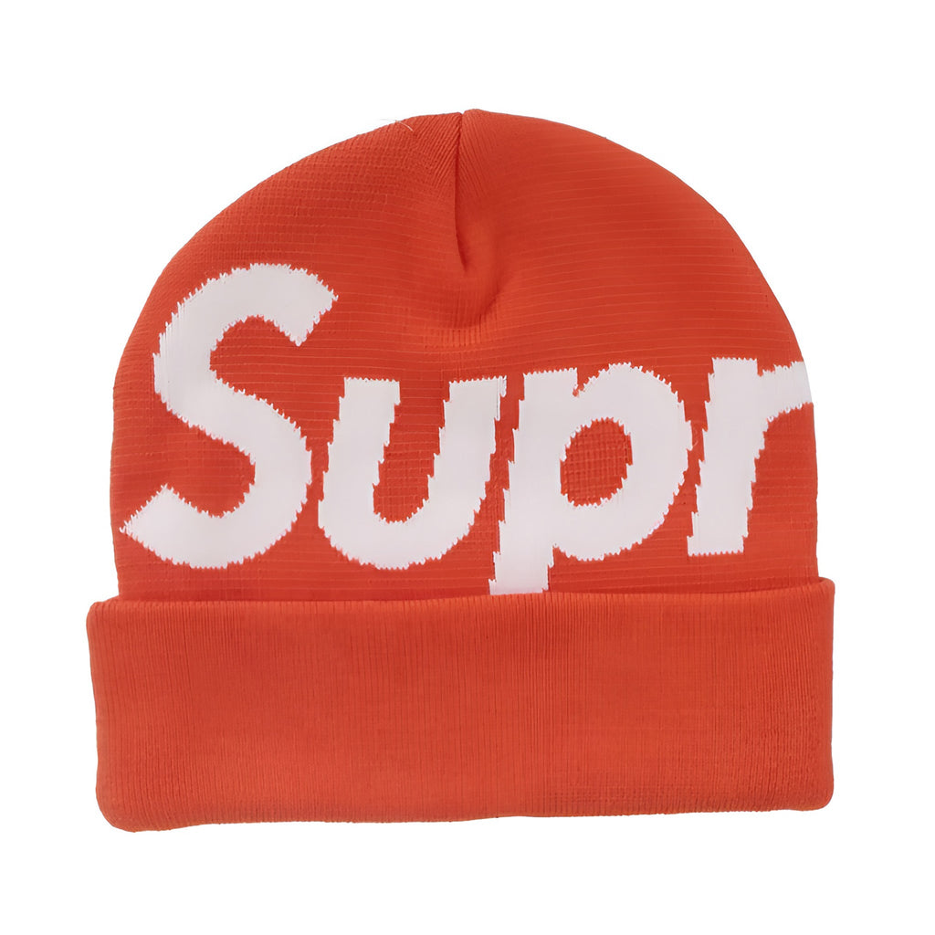 Supreme Big Logo Beanie (FW22/FW24) Orange - Hype World