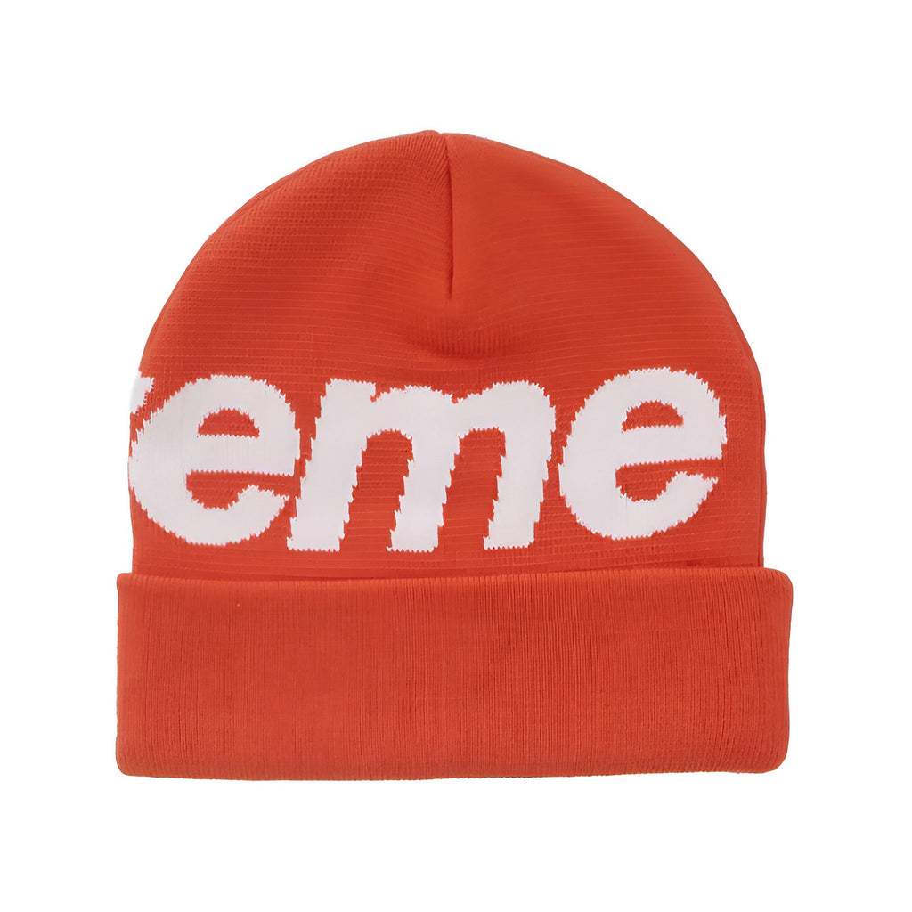 Supreme Big Logo Beanie (FW22/FW24) Orange - Hype World