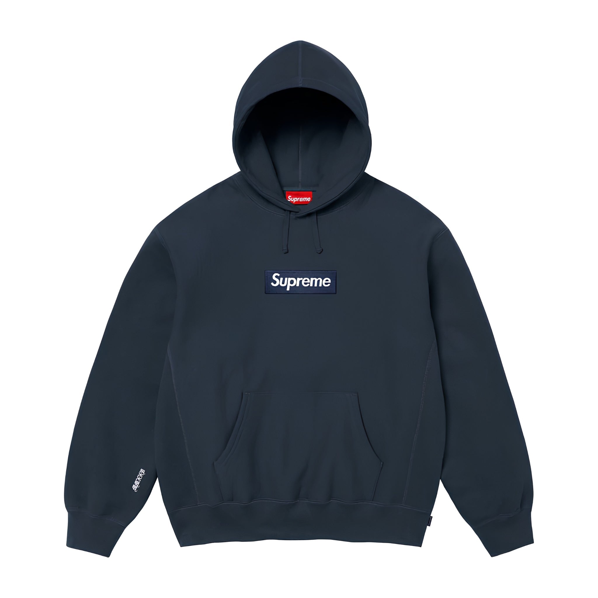 Supreme Box Logo Hooded Sweatshirt "Navy" (FW25) - Hype World