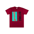 Supreme Butthole Surfers Leg Tee (Dark Magenta) - Hype World