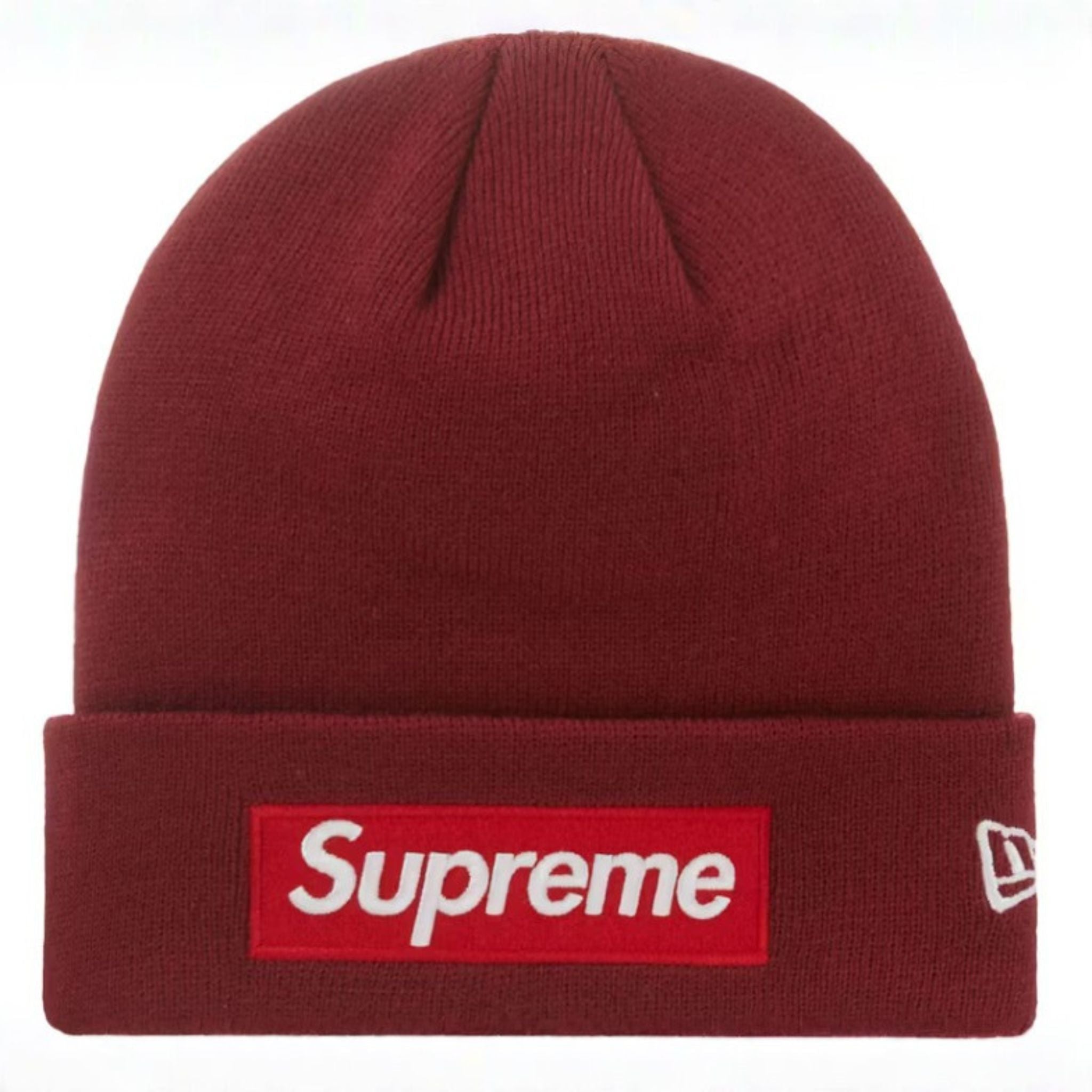 Supreme "Cardinal" Box Logo Beanie (FW22) - Hype World