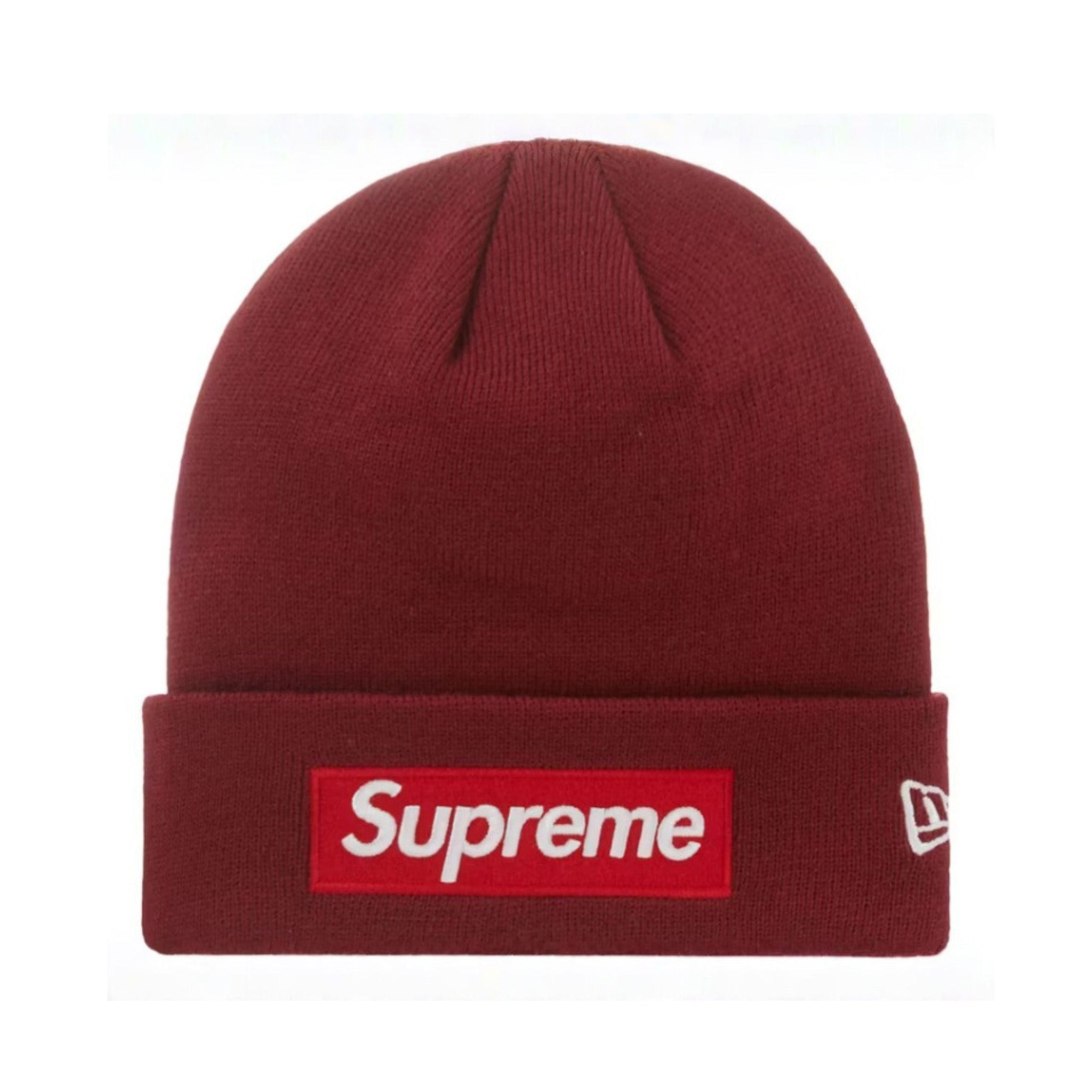 Supreme "Cardinal" Box Logo Beanie (FW22) - Hype World