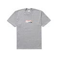 Supreme Emilio Pucci Box Logo Tee Grey - Hype World