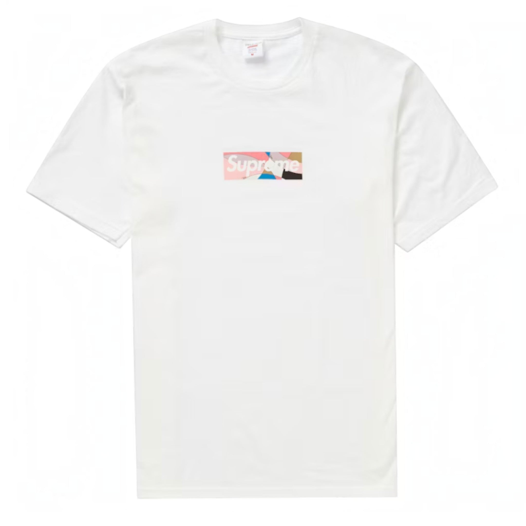 Supreme Emilio Pucci Box Logo Tee White - Hype World