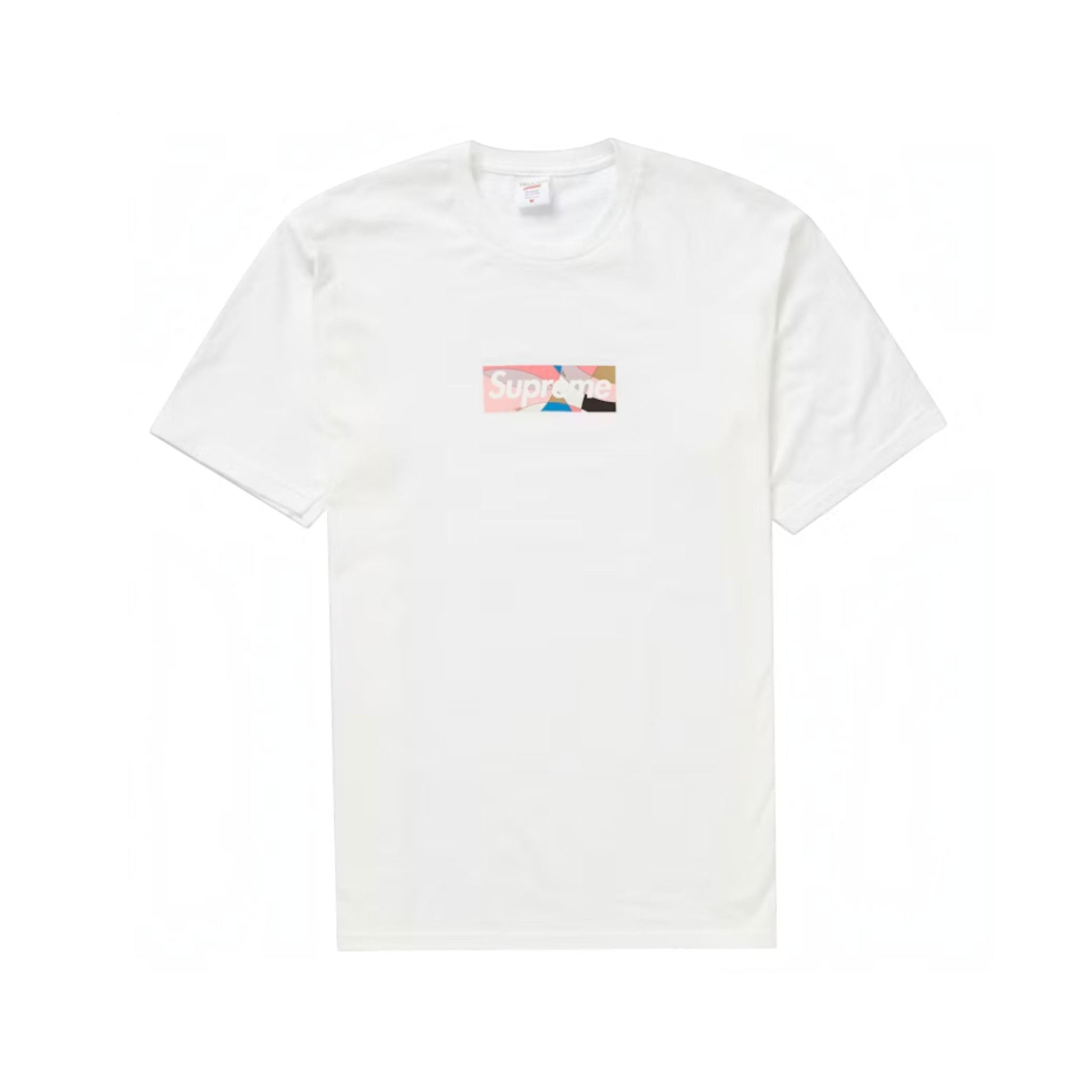 Supreme Emilio Pucci Box Logo Tee White - Hype World