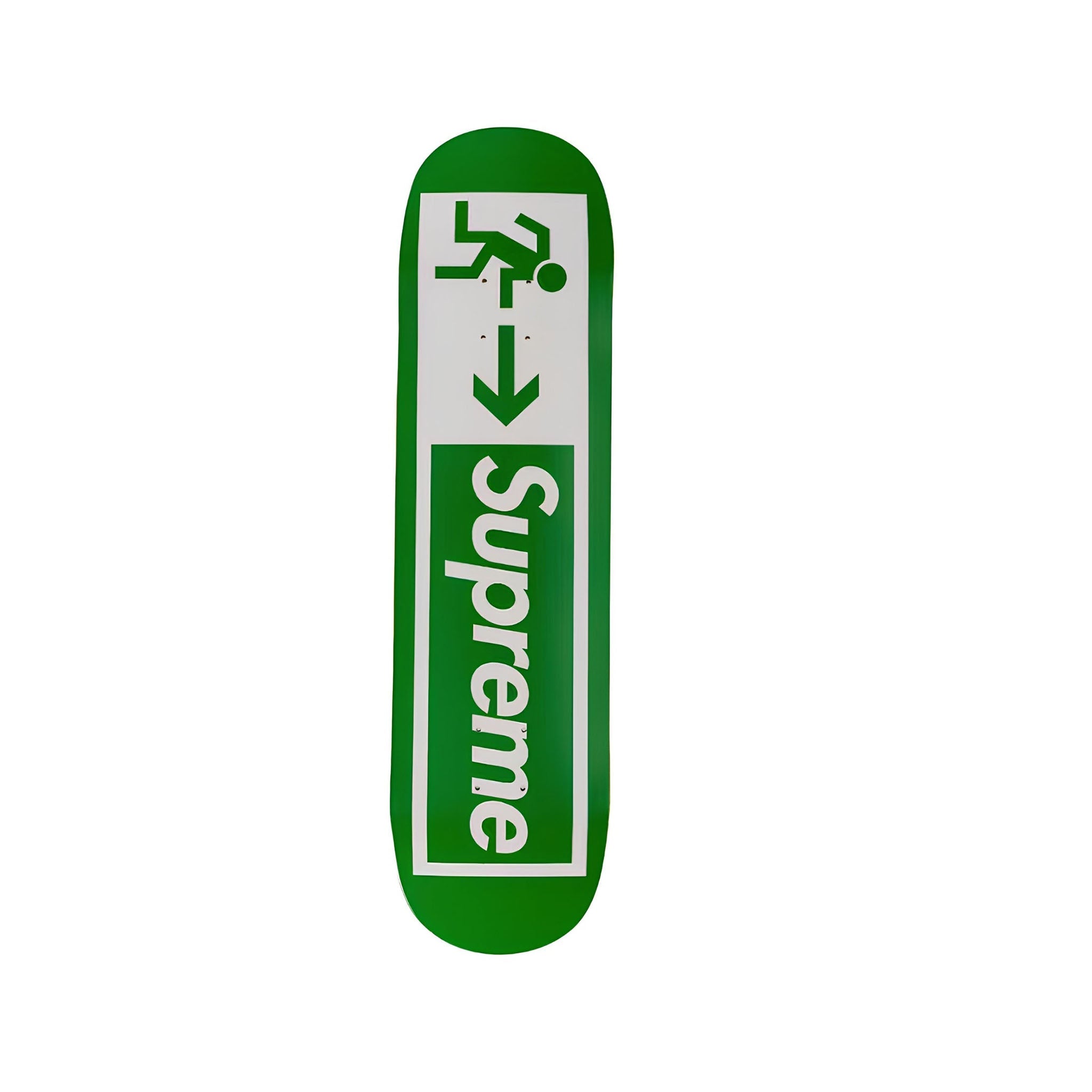 Supreme Exit Skateboard Deck "Green" (Displayed) - Hype World