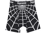 Supreme Hanes Spider-Man Boxer Briefs (2 Pack) Black - Hype World