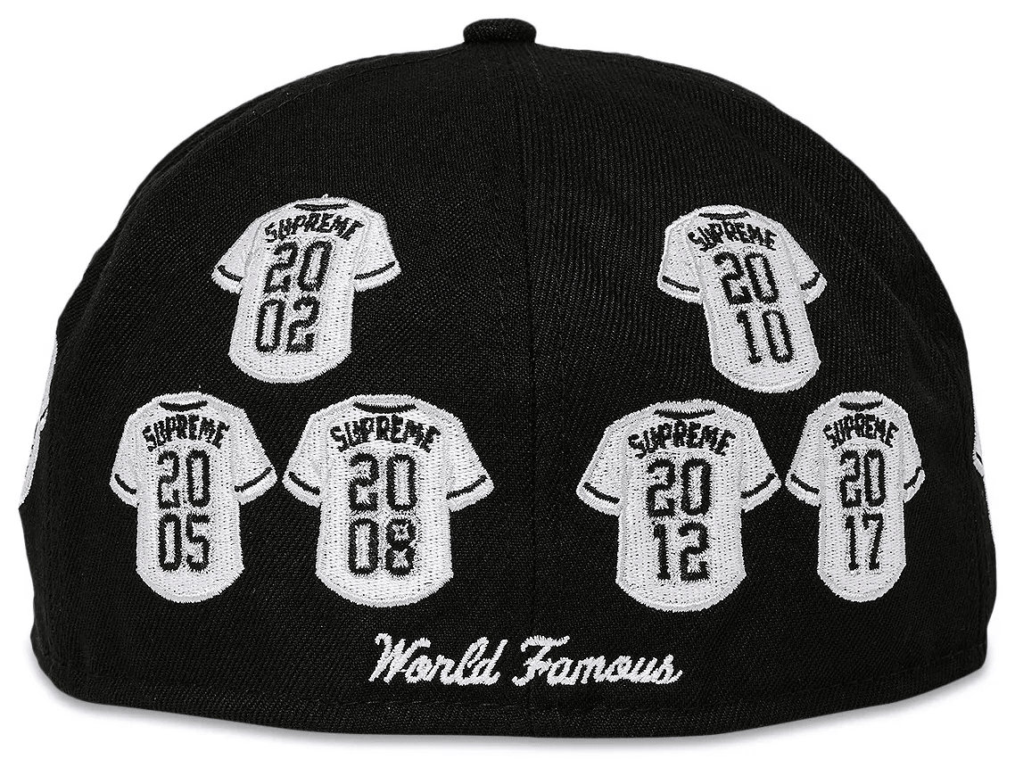 Supreme Jerseys Box Logo New Era Fitted Hat - Hype World