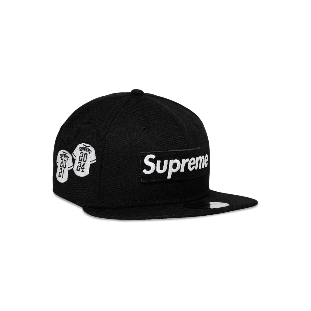 Supreme Jerseys Box Logo New Era Fitted Hat - Hype World