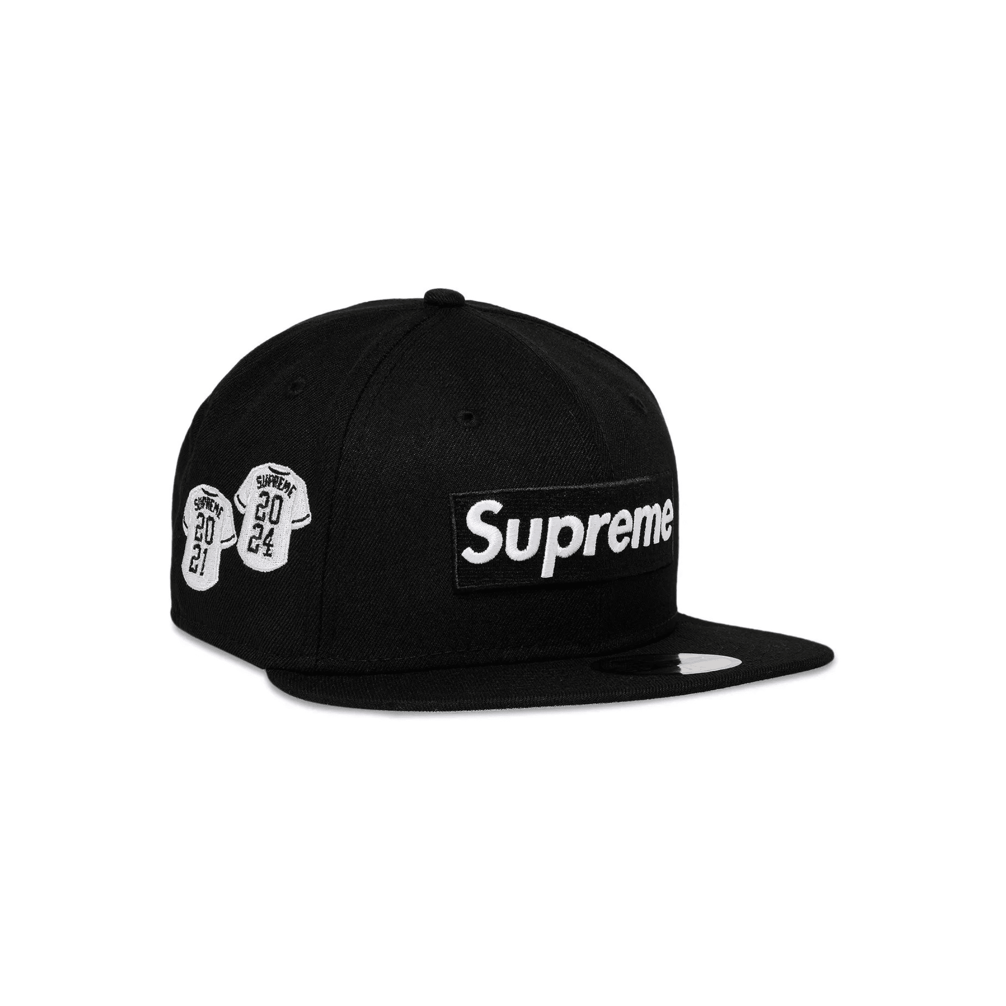 Supreme Jerseys Box Logo New Era Fitted Hat - Hype World