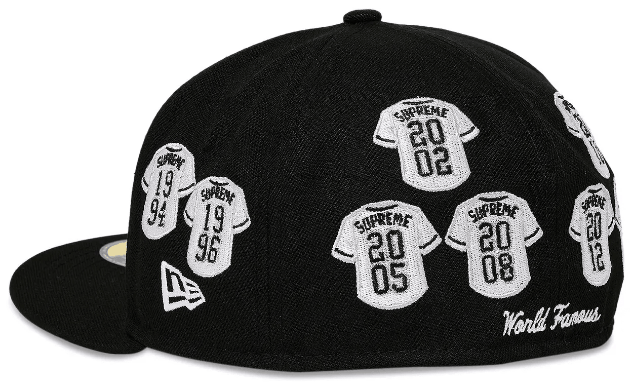 Supreme Jerseys Box Logo New Era Fitted Hat - Hype World