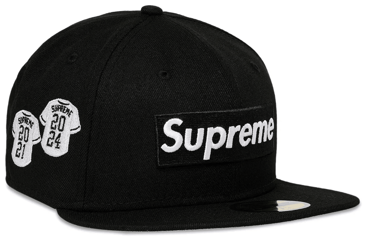 Supreme Jerseys Box Logo New Era Fitted Hat - Hype World