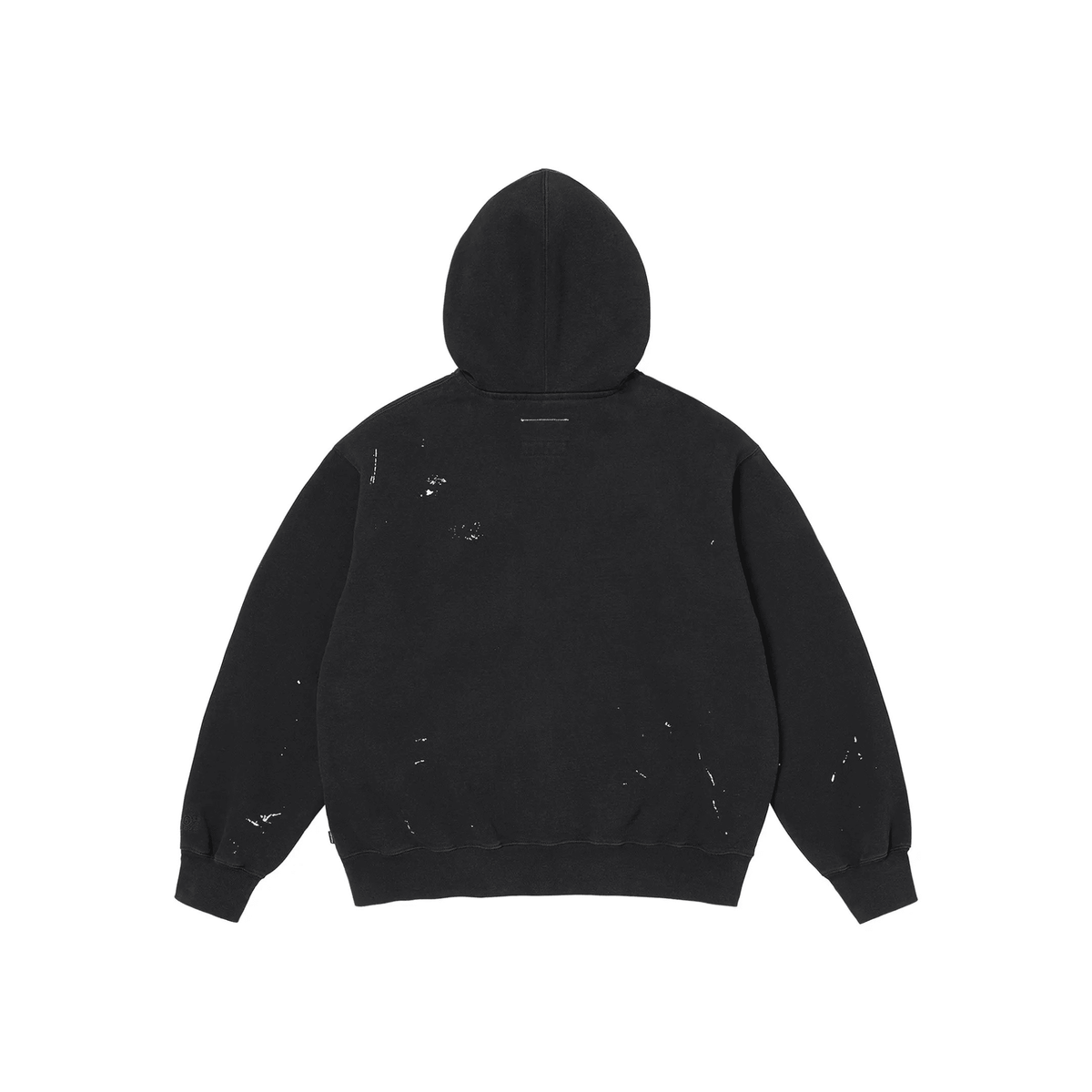 Supreme MM6 Maison Margiela Box Logo Zip Up Hooded Sweatshirt Black - Hype World