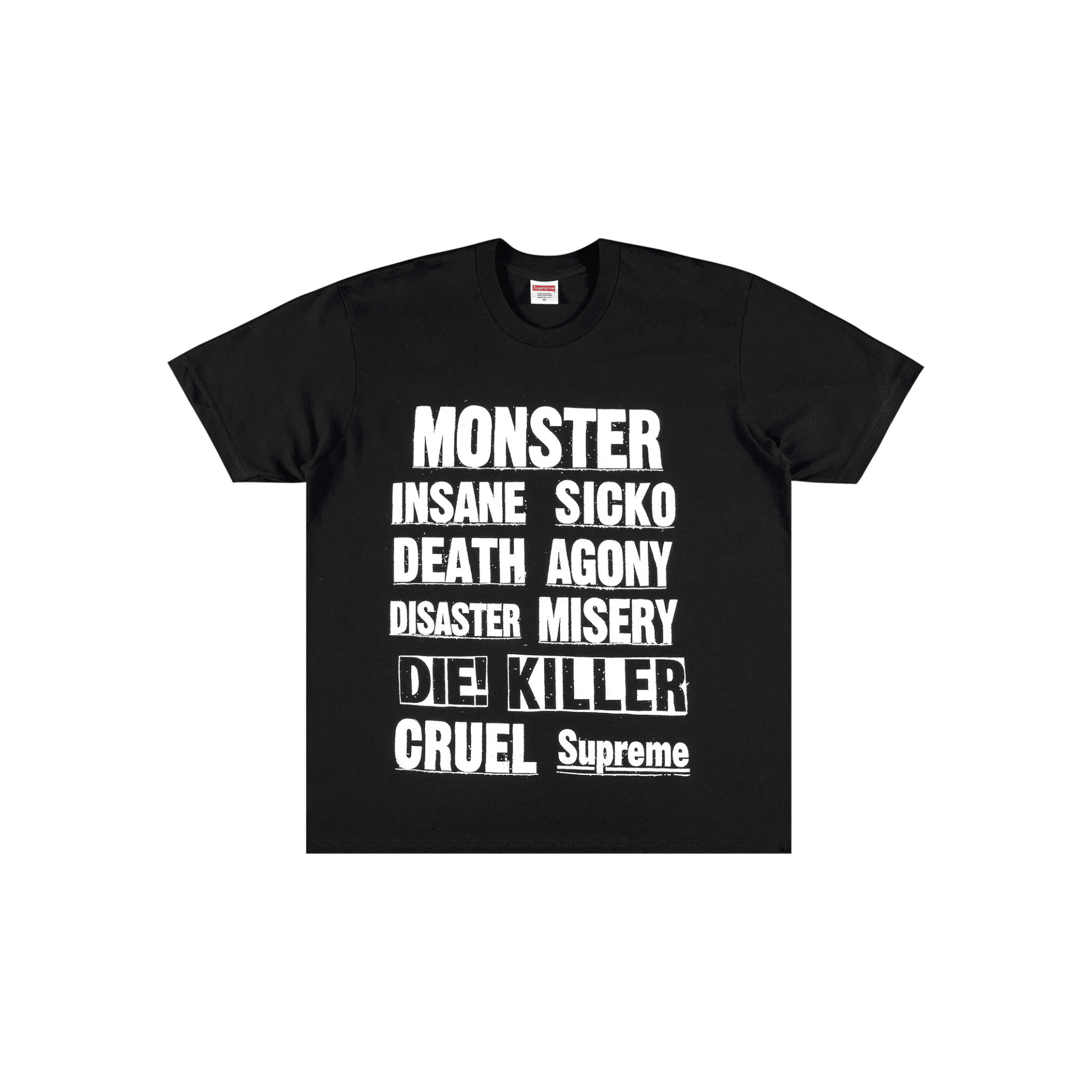 Supreme Monster Tee Black - Hype World