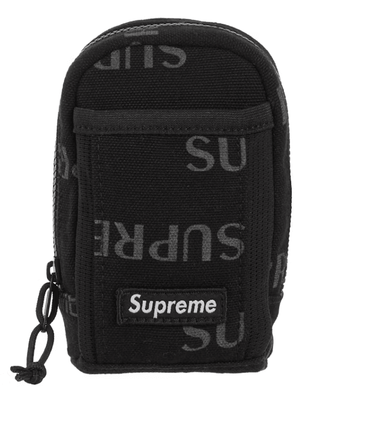 Supreme Neck Pouch "Black" - Hype World