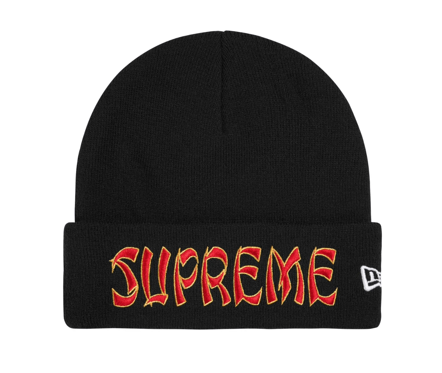 Supreme New Era Action Beanie "Black" - Hype World