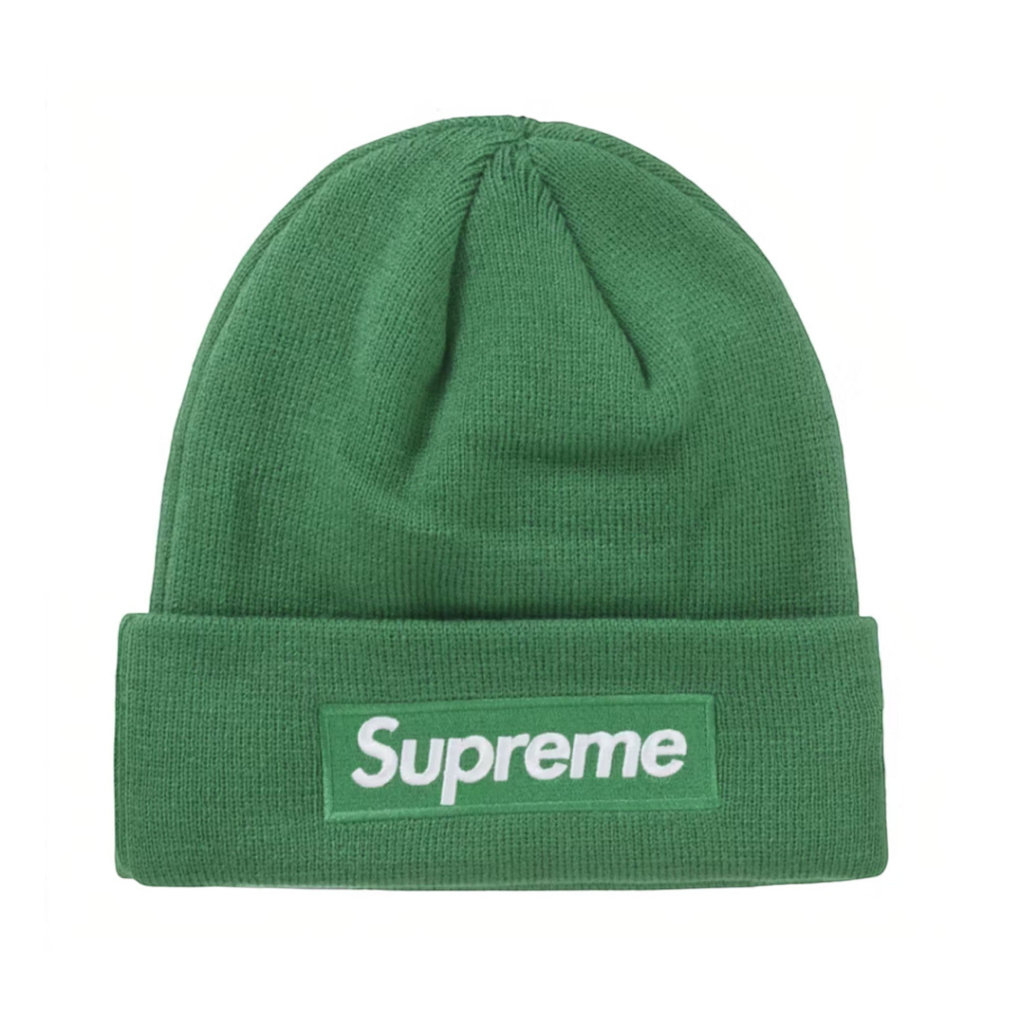 Supreme New Era Box Logo Beanie (FW24) Green - Hype World