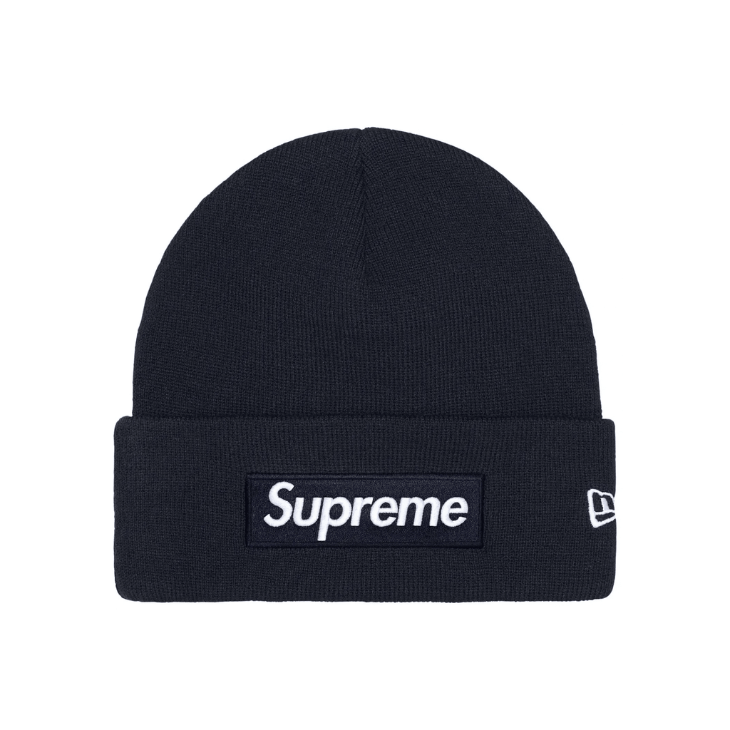 Supreme New Era Box Logo Beanie (FW25) "Navy" - Hype World