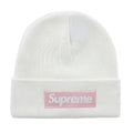 Supreme New Era Box Logo Beanie (FW25) "White/Pink" - Hype World