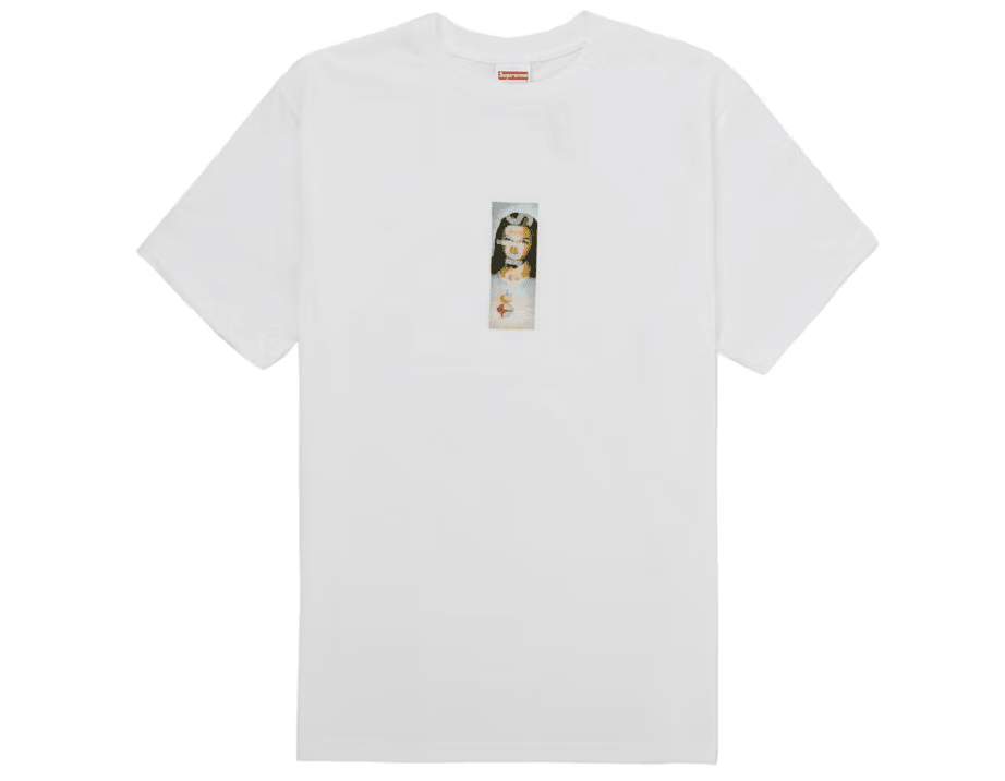 Supreme Prayer Card Box Logo Tee White - Hype World
