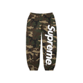 Supreme Satin Applique Sweatpants "Camo" SS26 - Hype World