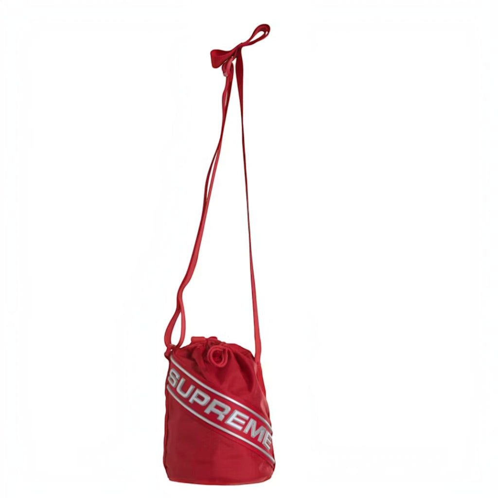 Supreme Small Cinch Pouch "Red" - Hype World