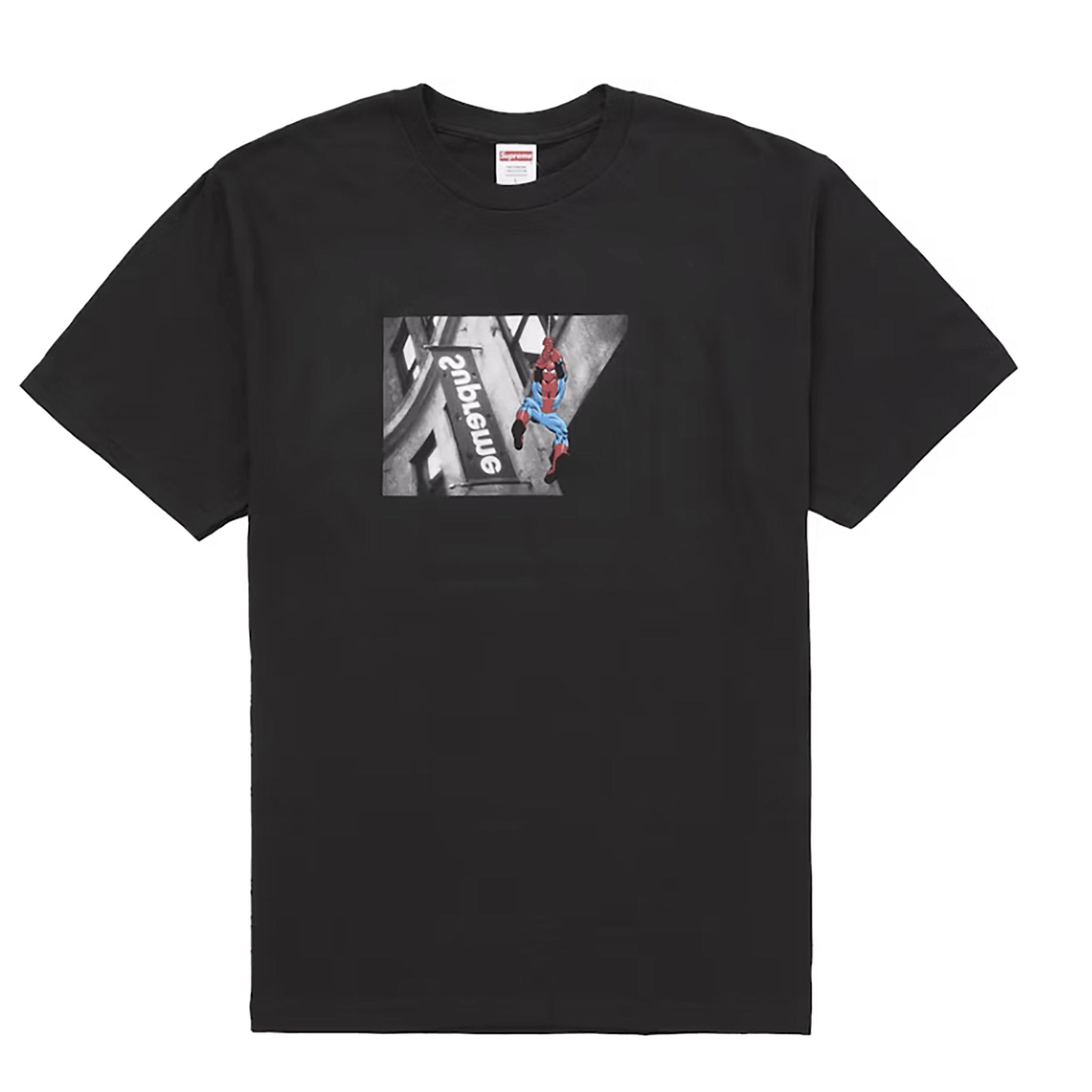 Supreme Spider-Man Tee Black (SS26) - Hype World