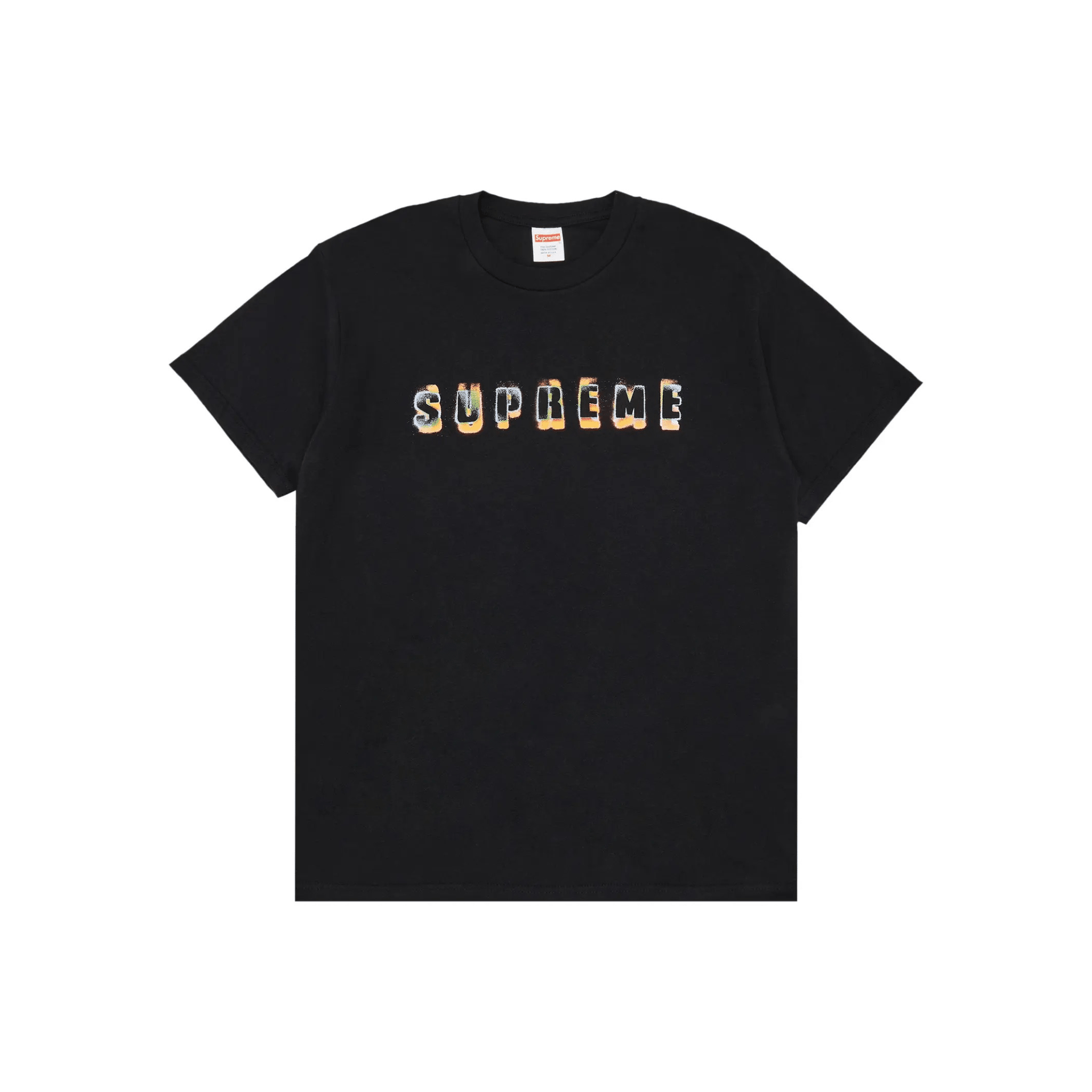 Supreme Stencil Tee (Black) - Hype World