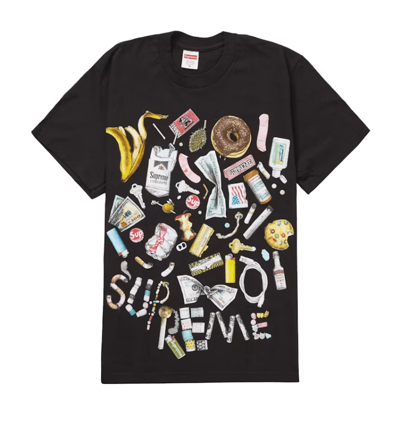 Supreme Trash Tee (SS23) "Black" - Hype World