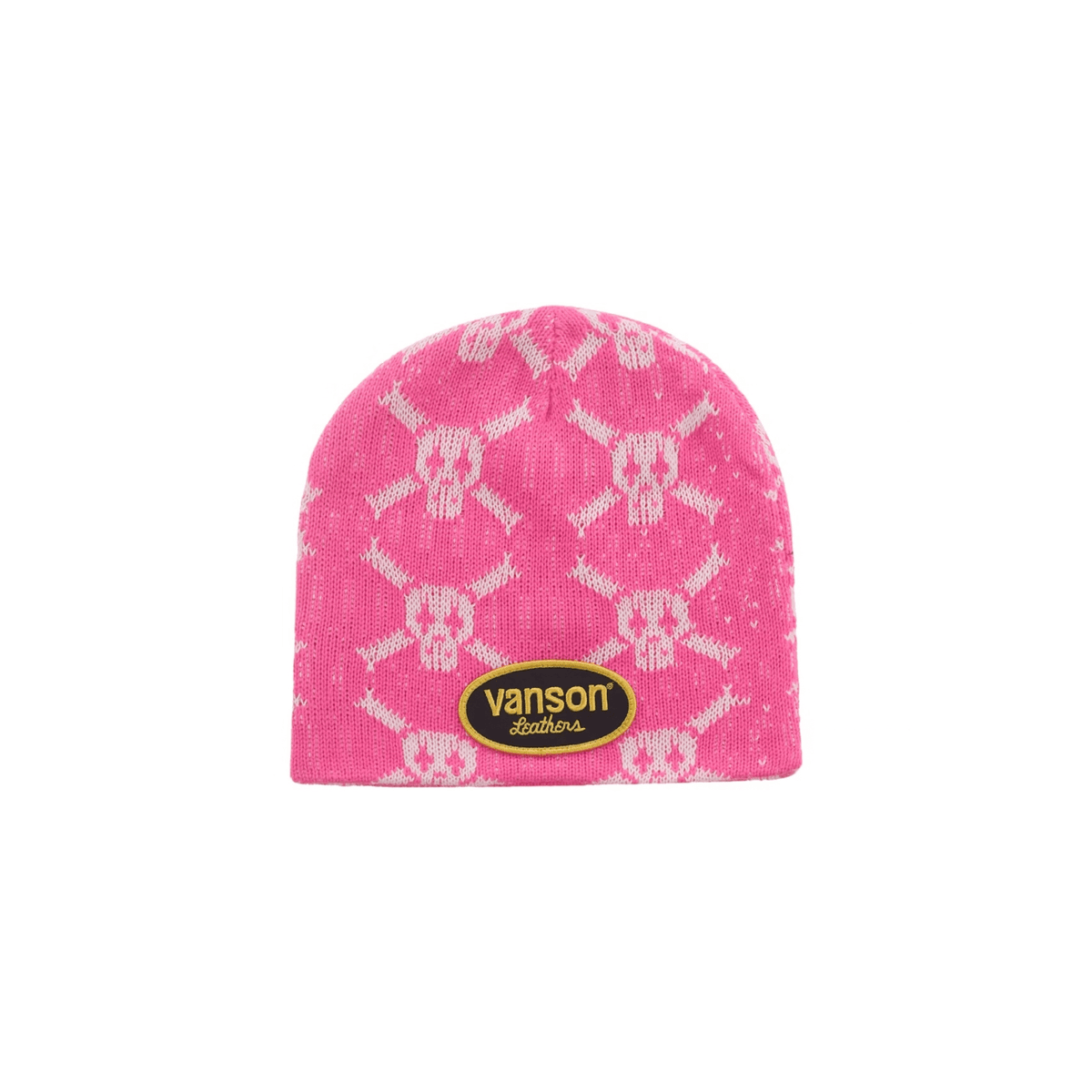 Supreme Vanson Leathers Skull Beanie (Pink) - Hype World