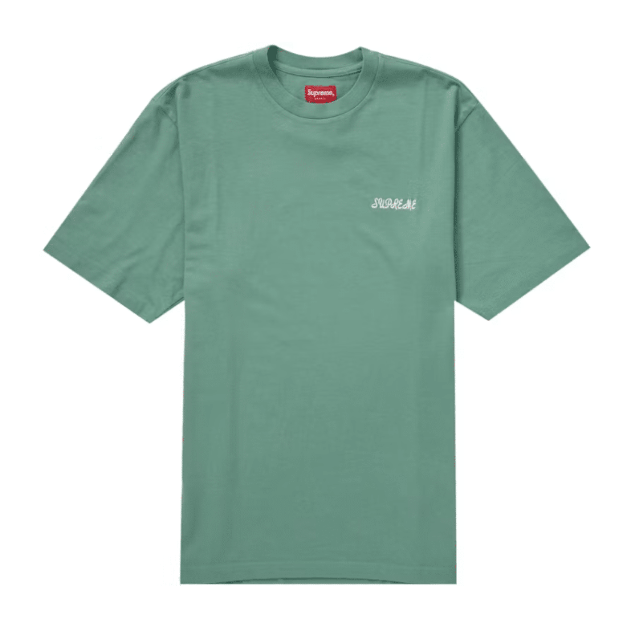 Supreme Washed Script S/S Top Sage - Hype World