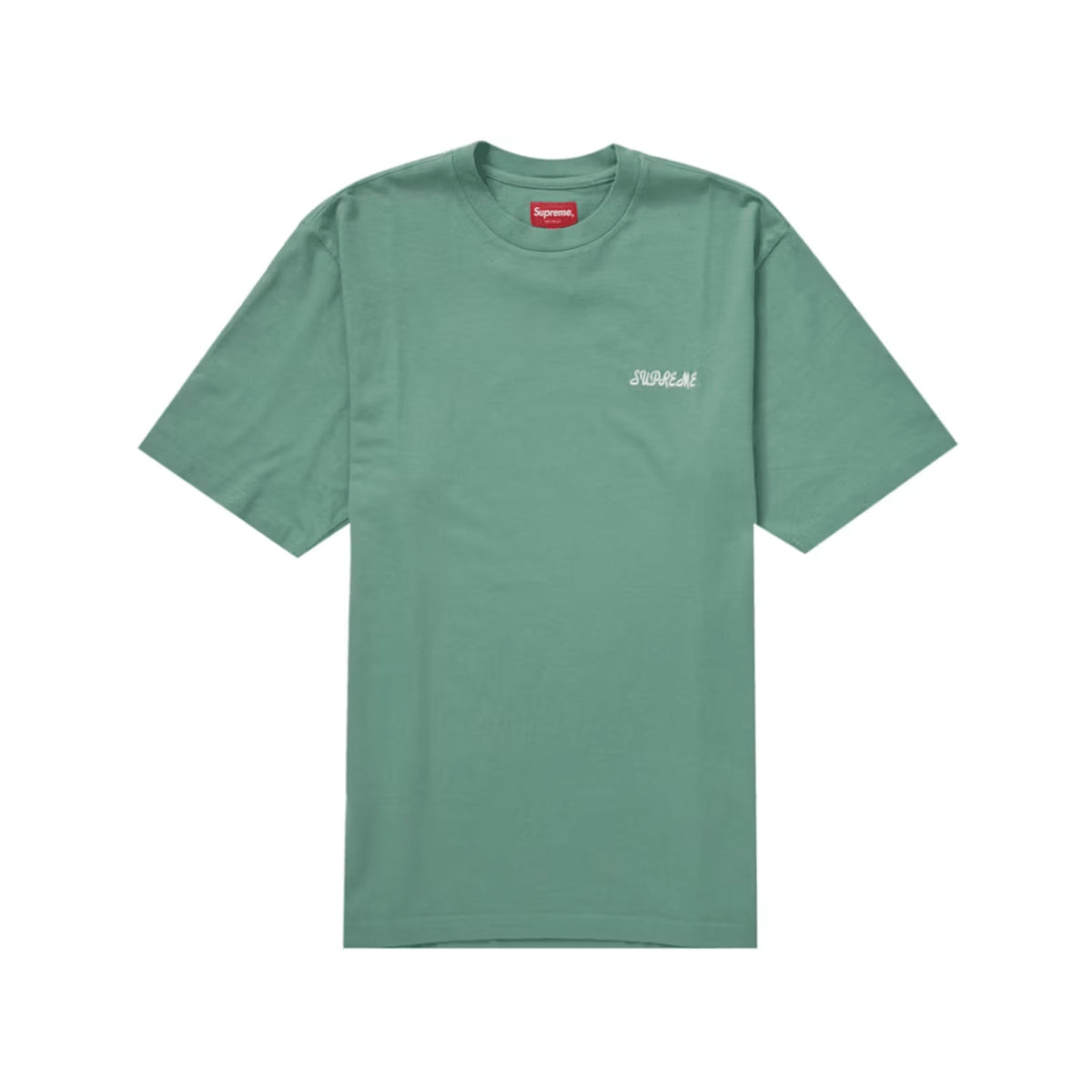 Supreme Washed Script S/S Top Sage - Hype World