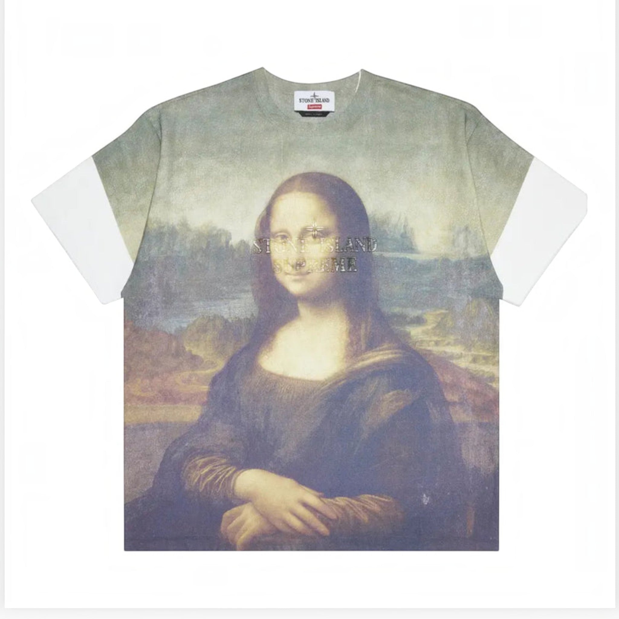Supreme X Stone Island Tee "Mona Lisa" - Hype World