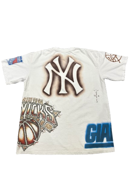 Travis Scott Cactus Jack Fanatics Fest All Leagues Tee