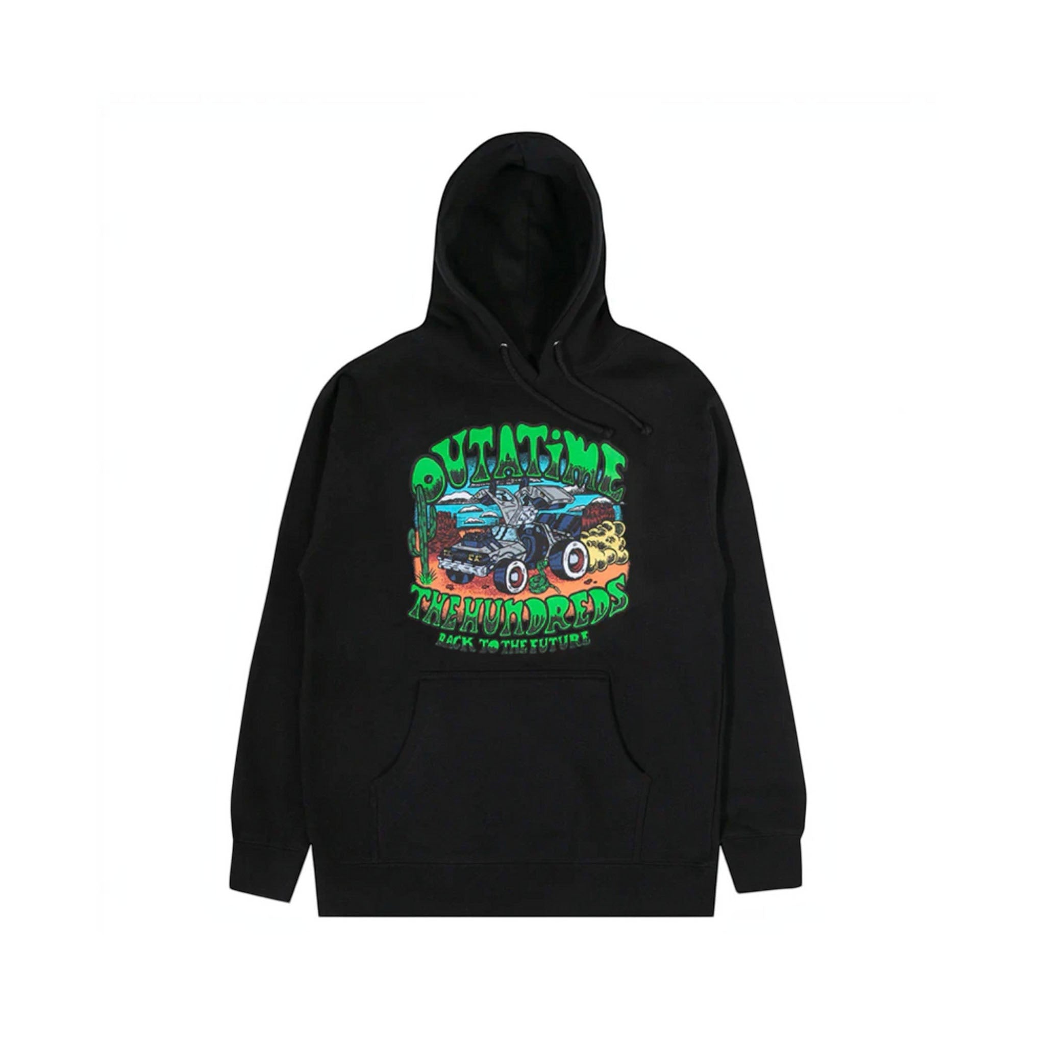 The Hundreds x Back To The Future Outta Time Hoodie "Black" - Hype World