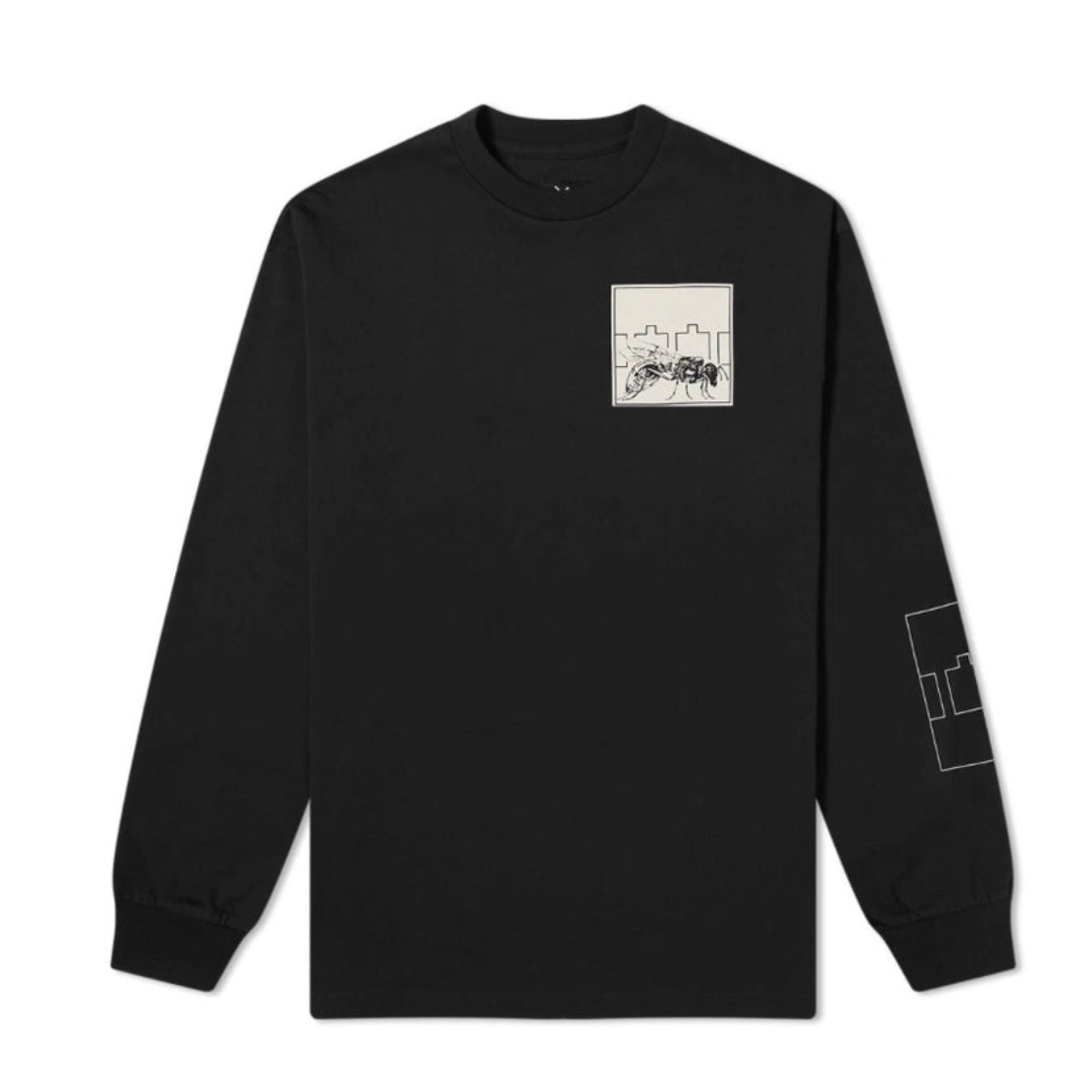 The Trilogy Tapes Long Sleeve Fly Tee “Black” - Hype World