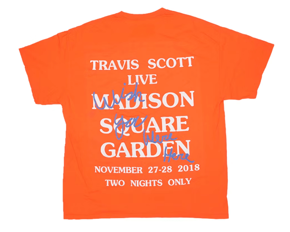 Travis Scott Astroworld NY Exclusive T-shirt Orange - Hype World