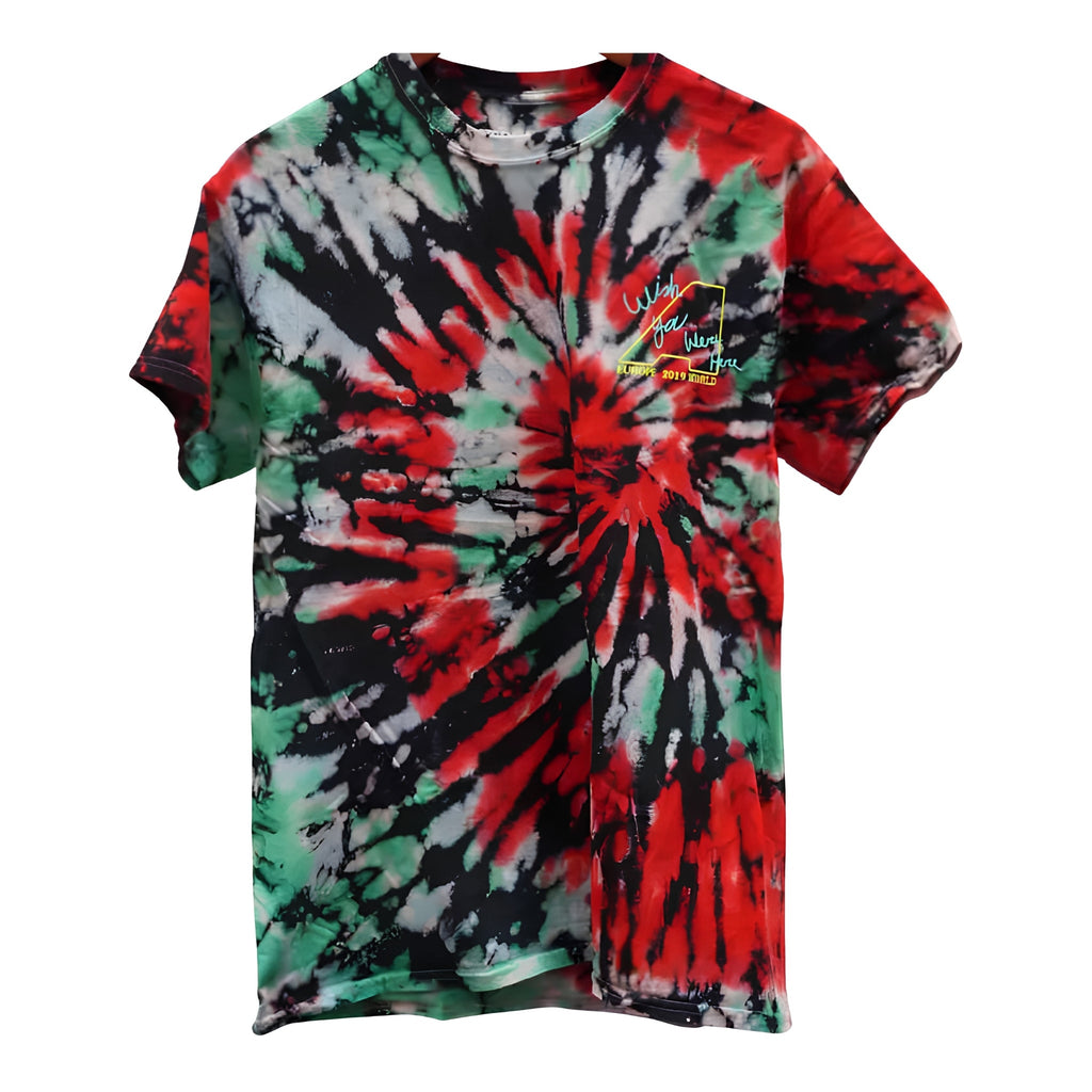 Travis Scott Blink Of An Eye Europe Tour Tee Tie-Dye - Hype World